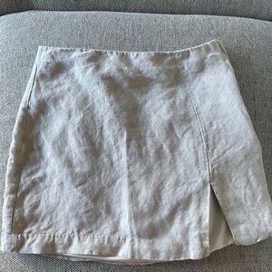 H&M Linen Skirt
